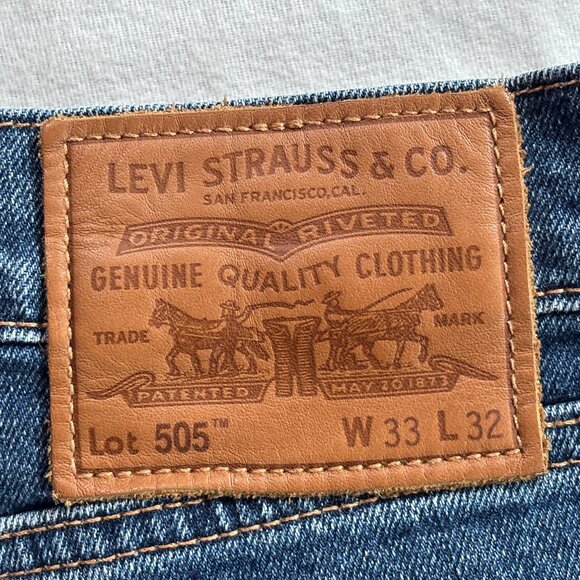 Levi's 505 Premium Jeans 33x32 - Picture 3 of 5